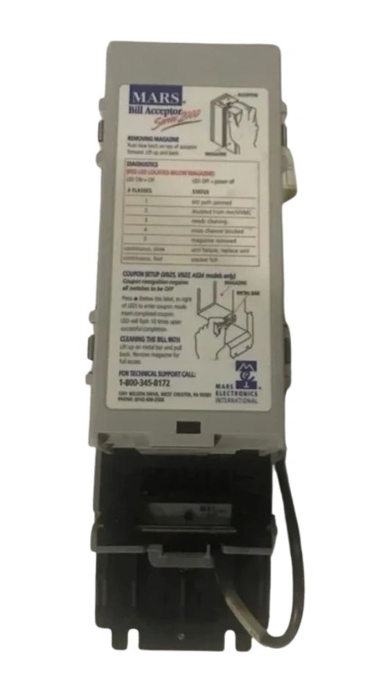 Bill Validator acceptor